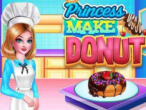 Prenses Donut Pişiriyor Oyunu oyna