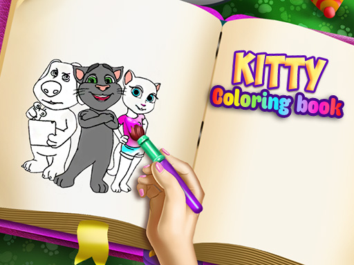 Kitty Coloring Oyunu