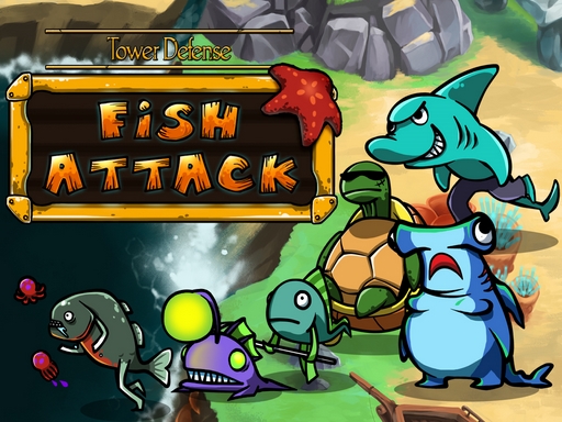 Kule Defansı:Balık Saldırısı Oyunu